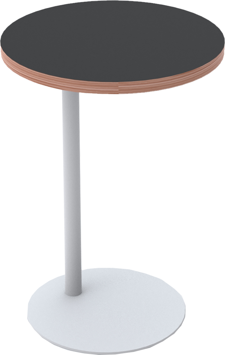 Flat Disc Laptop Table