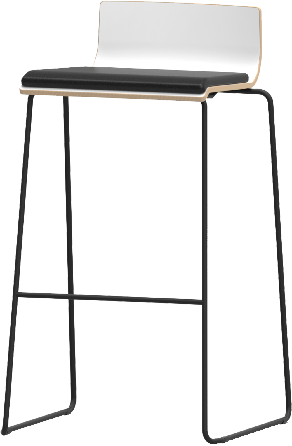 Liberty Sled Barstool 750H
