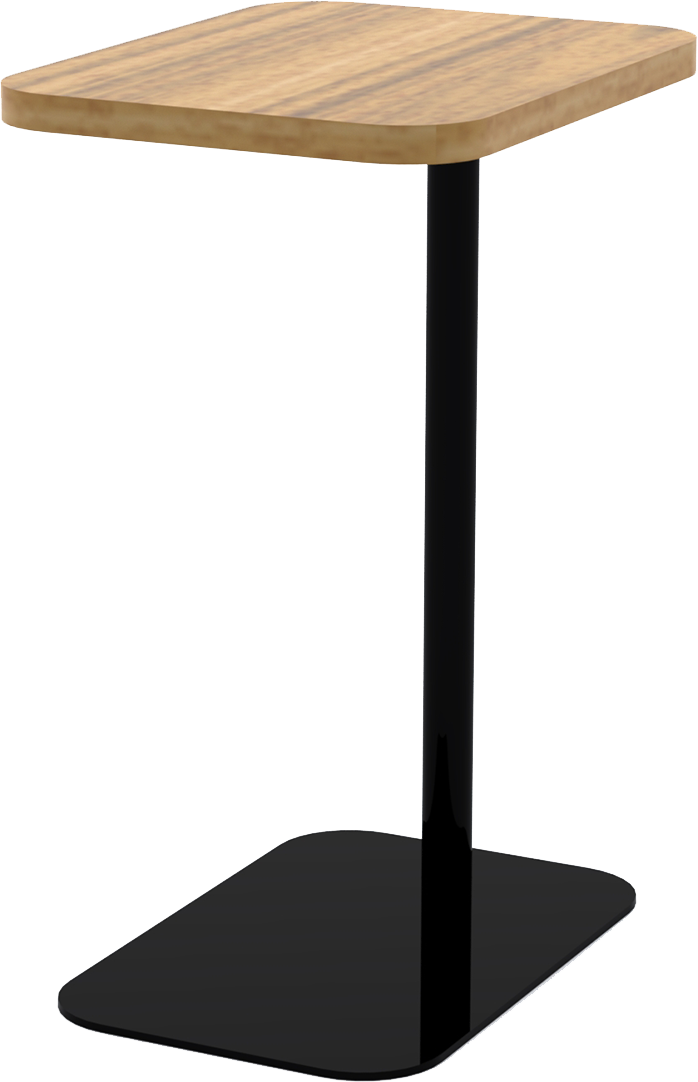 Soft Radius Laptop Table Issa Furniture