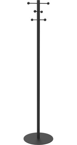 Flat Disc Coat Rack