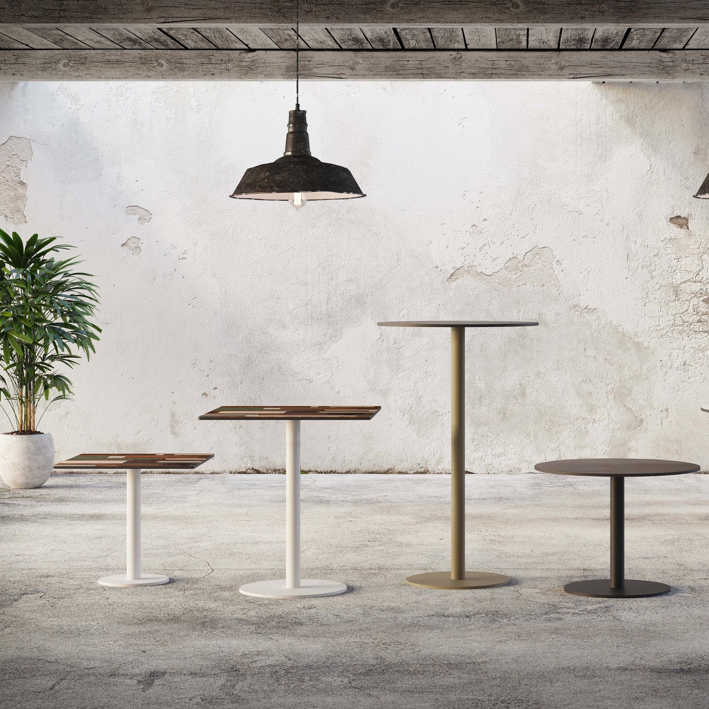 Flat Disc Table