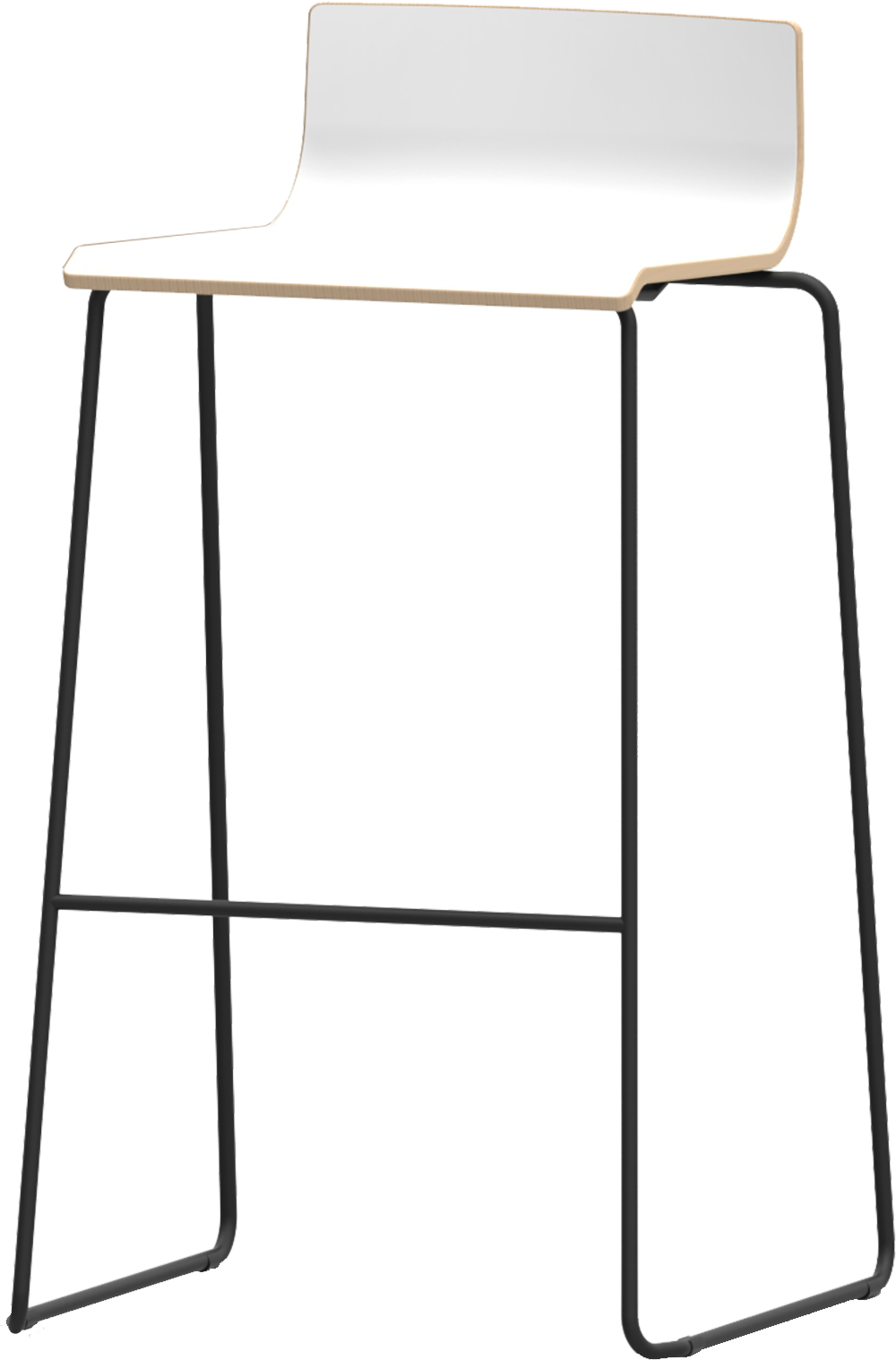 Liberty Sled Barstool 750H